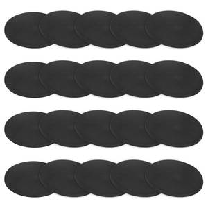 lot 1921 image: M METERXITY 20-Pack Rubber Solid Discs Washers, 55mm OD x 3mm Thickness Anti-Vibration Noise-Reducing Rubber Spacer Pads Gasket Bushings for HVACWashing MachinesFurnitureDIY Gasket Craft - Retail $11
