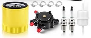 lot 1934 image: 7000 Series Maintenance Kit 32 083 09-S Air Filter for Kohler KT745 KT740 KT735 KT730 KT725 KT715 KT610 KT620 19HP-26HP Engine Cub Cadet XT1 XT2 Mower - Retail $19