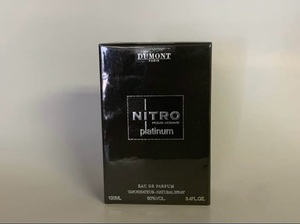 lot 5 image: Dumont Nitro Platinum Eau de Parfum 100ml 3.4 fl oz