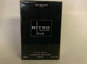 lot 7 image: Dumont Nitro Blue Pour Homme Eau de Parfum 100ml 3.4 fl oz