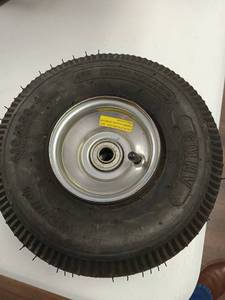 lot 47 image: 4.103.50-4 Pneumatic Wheelbarrow Tire with Rim