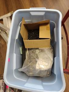 lot 49 image: Hardware Fasteners Assortment Bolts Nuts Washers Screws