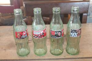 lot 3049 image: Vintage Nascar Coca-Cola Bottles