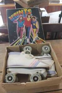 lot 3068 image: IOB Vintage Roller Skates