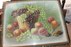 lot 3079 image: Antique Lithograph Picture 18 x 22