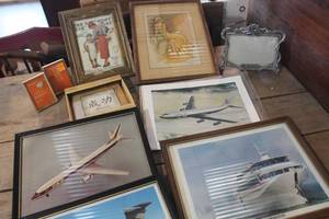 lot 3098 image: Vintage Home Dcor Pictures, Frames & More