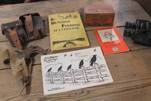 lot 3099 image: Vintage Hunting, Fishing Book and More