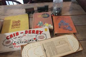 lot 3114 image: Vintage Marbles, Childrens Books & More