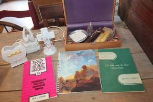 lot 3115 image: Vintage Religious Figures and More