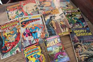 lot 3121 image: Vintage Marvel Comic Books and More