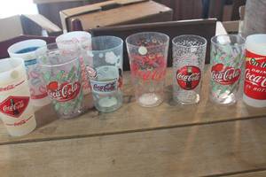 lot 3149 image: Coca-Cola Plastic Drinking Cups