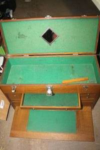 lot 3165 image: H.Gerstner & Sons Antique Machinist Tool Box