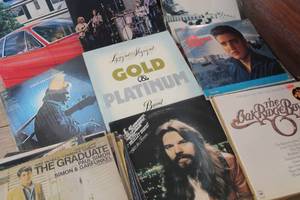 lot 3172 image: Lot of Records CCR, Lynyrd Skynyrd, Johnny Cash & More