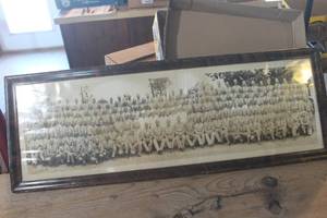lot 3195 image: Antique 1949 Military Yard Long