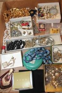 lot 3229 image: Flat of Misc. Jewelry and More