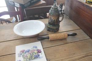 lot 3241 image: Vintage West German Beer Stein and More
