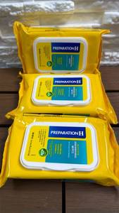 lot 18 image: Preparation H Medicated Hemorrhoidal Wipes with Witch Hazel (48 Count) Lot of 3