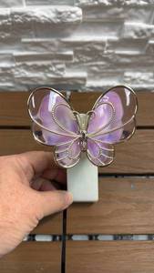 lot 23 image: Bath & Body Works Fanciful Butterfly Wallflowers Scent Control Nightlight Fragrance Plug