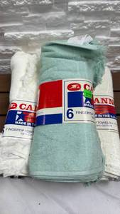 lot 80 image: Cannon Fingertip Towels 11 x 18 in 100% Cotton (6-Pack x 3 - 18 total)