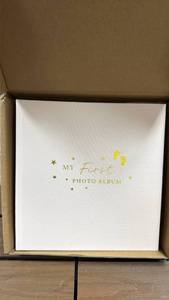 lot 98 image: My First Photo Album with Gold Foil Stars and Moon Design