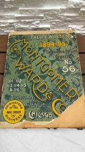 lot 117 image: Montgomery Ward Fall & Winter 1894-95 Catalogue & Buyers Guide No. 56