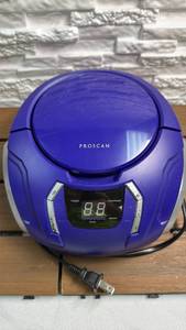 lot 226 image: Proscan Portable CD Player with AMFM Radio