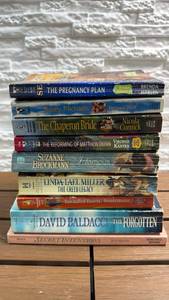 lot 278 image: Lot of 9 Romance Novels Paperback Books