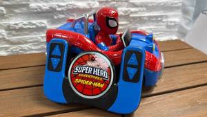lot 303 image: Marvel Super Hero Adventures Spider-Man Remote Control Car