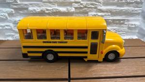lot 307 image: Sally School Bus (No 28) The Chevron Cars Toy School Bus