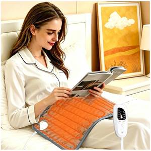 lot 3 image: Electric Heating pad with 6 Heat Settings, Auto Shut Off, Dry Electric Heating for Back Neck Knee Arms Legs Shoulder Heat Pads for Christmas Birthday Father Mothers Day 24X12, Gray Green - Retail $16