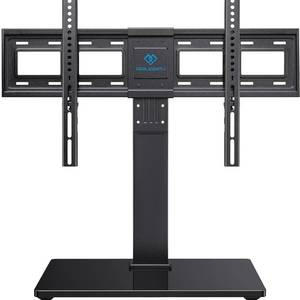 lot 13 image: PERLESMITH Universal Swivel TV Stand Legs for 37-75 78 inch TVs, Height Adjustable Tabletop Mount Holds up to 99lbs, Table Television Stands for Livingroom & Bedroom, Universal VESA 600x400mm, PSTVS13 - Retail $50