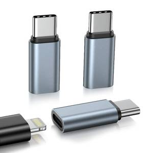 lot 47 image: 3 Pack Lightening Female to USB C Male Adapter Compatible for iPhone 17e1717 Air17 Pro Max16E,Type C Charger Converter Connector Cable Fast Charging &Data Transfer for Samsung Galaxy S26 Ultra S25 - Retail $5