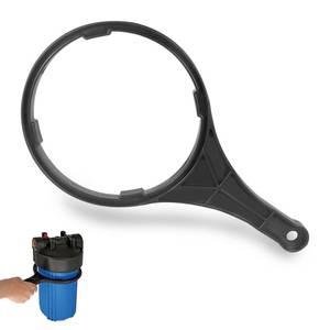 lot 61 image: 6.26 In Durable Water Filter Wrench Compatible with Big Blue-Style Filter - Retail $9