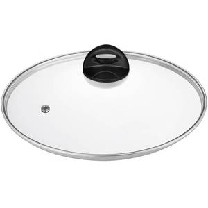 lot 138 image: Glass Pot and Pan Lids, Universal Kitchen Cookware Covers (9.25 Inch) - Retail $16