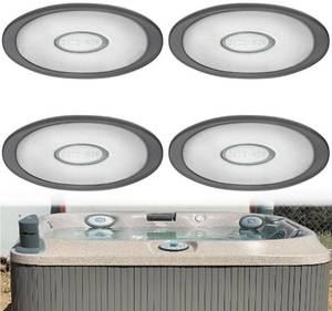 lot 187 image: 4-Pack 2472-826 Oval Pillow Insert  Back Mount for Jacuzzi J-300 Series Hot Tub(2007-2013), Hot Tub J300 Pillow - Retail $0