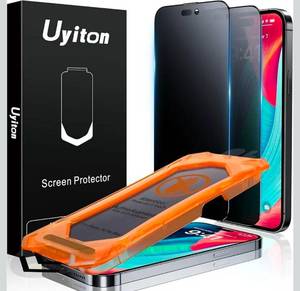 lot 196 image: Uyiton for iPhone 14 Pro Max Matte Privacy Screen Protector One Pack - Retail $0