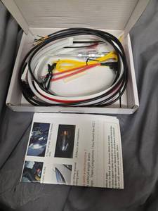 lot 224 image: YM E-Bright Sequential Turn Signal LED Strip Light 24inch White & AmberDual-Color, Flexible Waterproof, Flowing Switchback Blinker Indicator & Daytime Running Light,Fit Cars, SUVs and Motorcycles - Retail $0