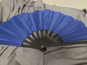 lot 229 image: Large Folding Fan - Retail $0