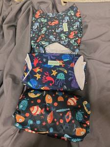 lot 243 image: 3 Pack Medium Male Dog Diapers - Retail $0