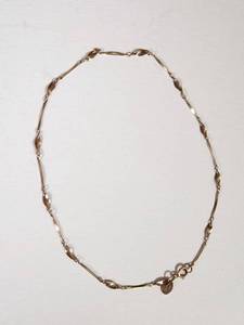 lot 99 image: 10KT Solid Gold Bracelet with Oval Link Chain