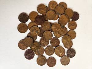 lot 149 image: Lot of 30 Wheat Pennies