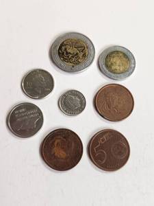 lot 178 image: World Coins Mixed Lot Canada Mexico Netherlands Euro Cent