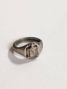 lot 181 image: Sterling Shawnee Mission East Class Ring 3.6g Vintage