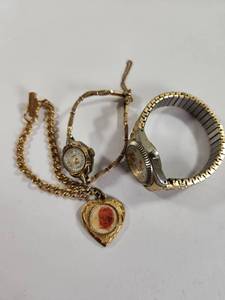 lot 188 image: Lot of 3 Watches and Bracelets