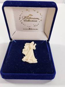 lot 198 image: The Millenium Collection Angel and Baby Figurine in Box