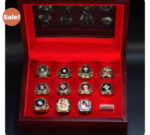 lot 19081 image: 11 pc St. Louis Cardinals 1926-2011 MLB World Series championship rings set ultimate collection - Retail $245