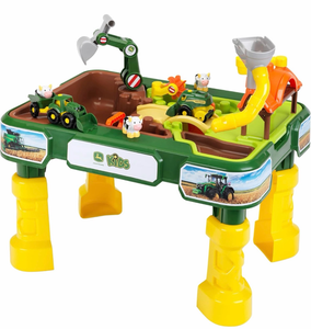 lot 19088 image: Klein John Deere Farm and Water Table - 2-in-1 Kids Play Table, Ages 3 - Retail $140