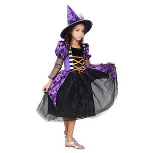 lot 19119 image: Jason Party Girls Witch Costume Halloween Fairytale Deluxe Set - Queen-L - Retail $35