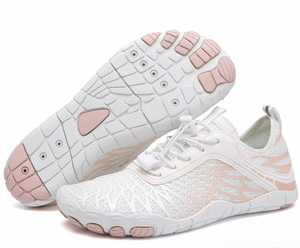 lot 19125 image: Hike Barefoot Shoes for Women Men Breathable & Non-Slip Athletic Footwear Wide Toe Water Shoes,Designed for Walking,Running&Swimming Womens Size 7 - Retail $29