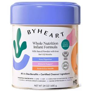 lot 19128 image: ByHeart Infant Formula Powder �� Gentle, Easy-to-Digest �� Made with Organic, Grass-Fed Whole Milk - 24oz Exp3127 - Retail $42